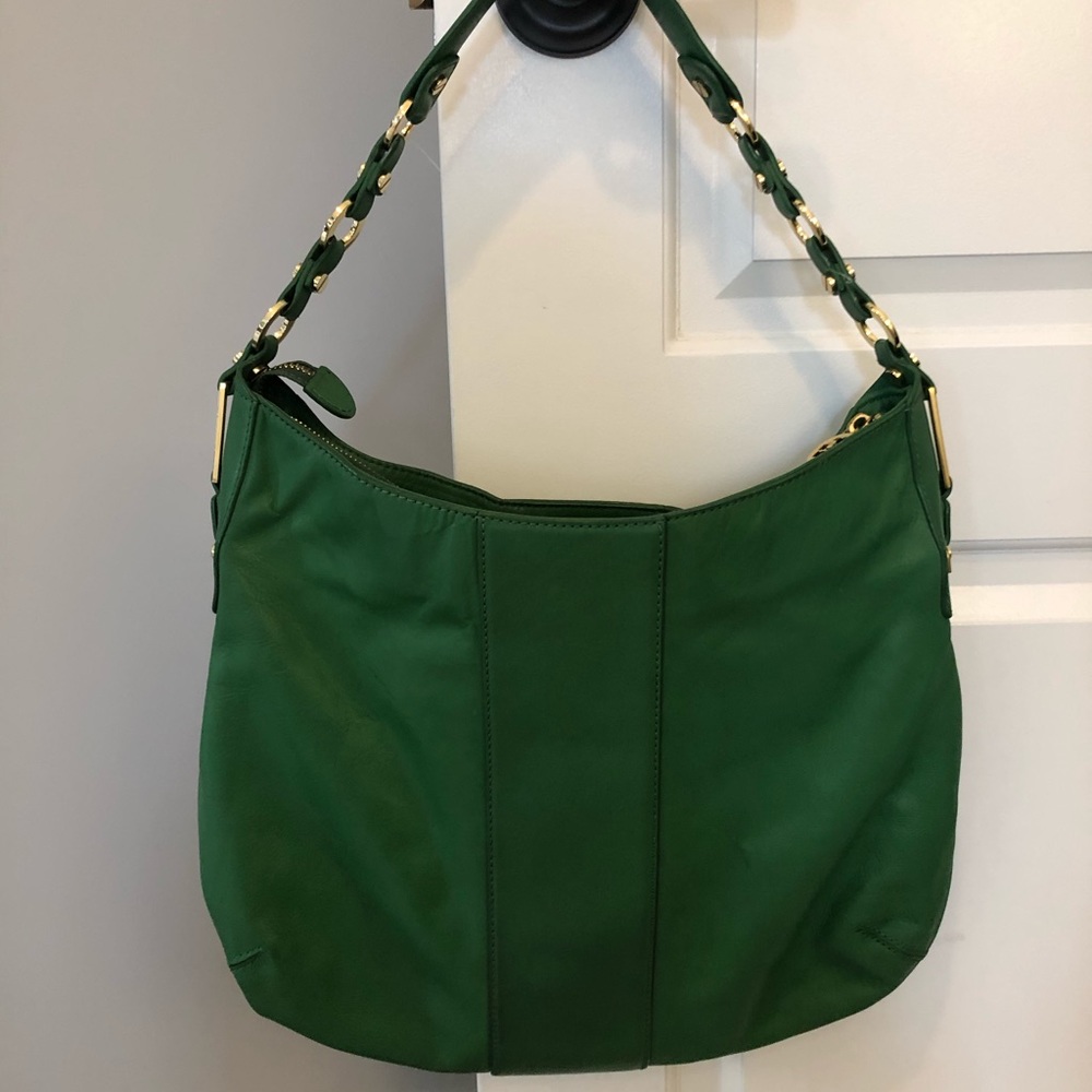 Tory Burch Green Hobo Bag